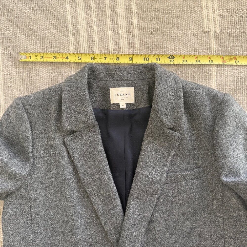 Sezane Christie jacket in Grey - 40 - Picture 15 of 16